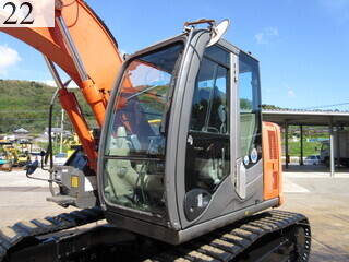 中古建設機械 中古 日立建機 HITACHI 油圧ショベル・バックホー ０．４－０．５立米 ZX135US-3