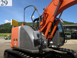 中古建設機械 中古 日立建機 HITACHI 油圧ショベル・バックホー ０．４－０．５立米 ZX135US-3