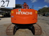 中古建設機械 中古 日立建機 HITACHI 油圧ショベル・バックホー ０．４－０．５立米 ZX135US-3