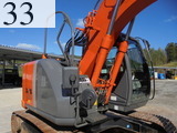 中古建設機械 中古 日立建機 HITACHI 油圧ショベル・バックホー ０．４－０．５立米 ZX135US-3