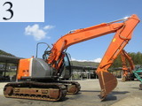 中古建設機械 中古 日立建機 HITACHI 油圧ショベル・バックホー ０．４－０．５立米 ZX135US-3