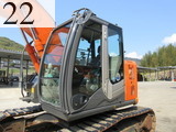 中古建設機械 中古 日立建機 HITACHI 油圧ショベル・バックホー ０．４－０．５立米 ZX135US-3