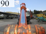 中古建設機械 中古 日立建機 HITACHI 油圧ショベル・バックホー ０．４－０．５立米 ZX135US-3