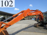 中古建設機械 中古 日立建機 HITACHI 油圧ショベル・バックホー ０．４－０．５立米 ZX135US-3