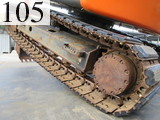 中古建設機械 中古 日立建機 HITACHI 油圧ショベル・バックホー ０．４－０．５立米 ZX135US-3