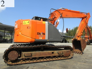 中古建設機械 中古 日立建機 HITACHI 油圧ショベル・バックホー ０．４－０．５立米 ZX135US-3