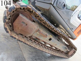 中古建設機械 中古 日立建機 HITACHI 油圧ショベル・バックホー ０．４－０．５立米 ZX135US-3