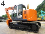 中古建設機械 中古 日立建機 HITACHI 油圧ショベル・バックホー ０．４－０．５立米 ZX135USK-3