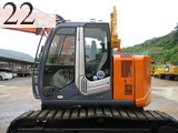 中古建設機械 中古 日立建機 HITACHI 油圧ショベル・バックホー ０．４－０．５立米 ZX135USK-3