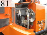 中古建設機械 中古 日立建機 HITACHI 油圧ショベル・バックホー ０．４－０．５立米 ZX135USK-3