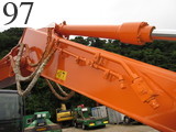 中古建設機械 中古 日立建機 HITACHI 油圧ショベル・バックホー ０．４－０．５立米 ZX135USK-3