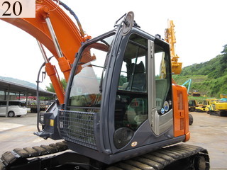 中古建設機械 中古 日立建機 HITACHI 油圧ショベル・バックホー ０．４－０．５立米 ZX135USK-3