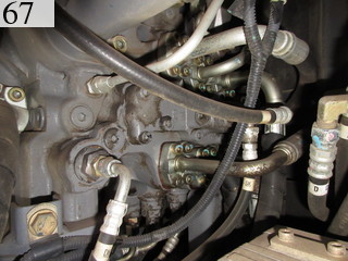 中古建設機械 中古 日立建機 HITACHI 油圧ショベル・バックホー ０．４－０．５立米 ZX135USK-3
