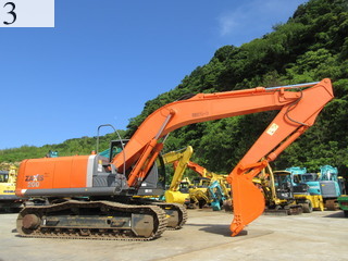 中古建設機械 中古 日立建機 HITACHI 油圧ショベル・バックホー ０．７－０．９立米 ZX200-3