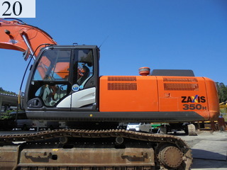 中古建設機械 中古 日立建機 HITACHI 油圧ショベル・バックホー １．０立米以上 ZX350H-5B