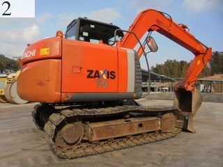 中古建設機械 中古 日立建機 HITACHI 油圧ショベル・バックホー ０．２－０．３立米 ZX70-3