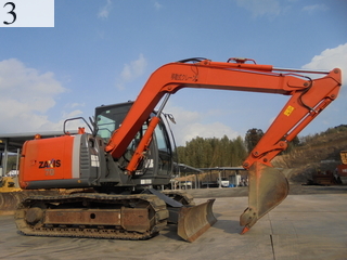 中古建設機械 中古 日立建機 HITACHI 油圧ショベル・バックホー ０．２－０．３立米 ZX70-3