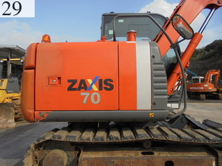 中古建設機械 中古 日立建機 HITACHI 油圧ショベル・バックホー ０．２－０．３立米 ZX70-3