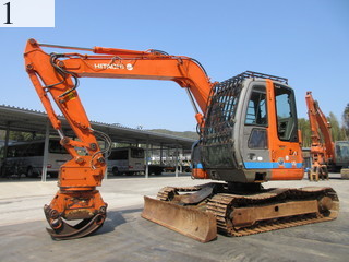 Used Construction Machine Used HITACHI HITACHI Forestry excavators Grapple / Winch / Blade ZX75US-A