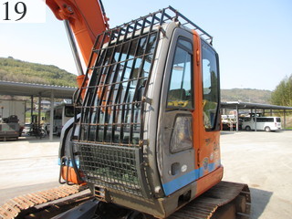 Used Construction Machine Used HITACHI HITACHI Forestry excavators Grapple / Winch / Blade ZX75US-A