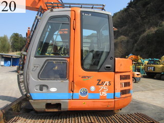 Used Construction Machine Used HITACHI HITACHI Forestry excavators Grapple / Winch / Blade ZX75US-A