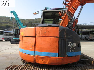 Used Construction Machine Used HITACHI HITACHI Forestry excavators Grapple / Winch / Blade ZX75US-A
