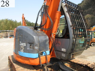 Used Construction Machine Used HITACHI HITACHI Forestry excavators Grapple / Winch / Blade ZX75US-A