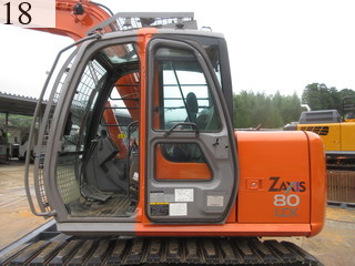 中古建設機械 中古 日立建機 HITACHI 解体機 バックホー解体仕様 ZX80LCK