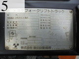 Used Construction Machine Used TOYOTA TOYOTA Forklift Diesel engine 02-7FD25