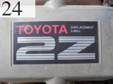 Used Construction Machine Used TOYOTA TOYOTA Forklift Diesel engine 02-7FD25