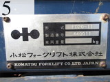 Used Construction Machine Used KOMATSU KOMATSU Forklift Diesel engine FD20-11