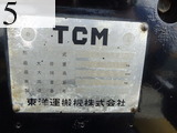 中古建設機械 中古 TCM 東洋運搬機 TCM フォークリフト ディーゼルエンジン FD25Z3