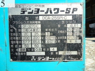 Used Construction Machine Used DENYO DENYO Generator  DCA-25SPI-C