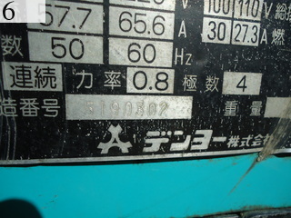 Used Construction Machine Used DENYO DENYO Generator  DCA-25SPI-C