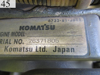 Used Construction Machine Used KOMATSU KOMATSU Grader Articulated frame GD355A-3