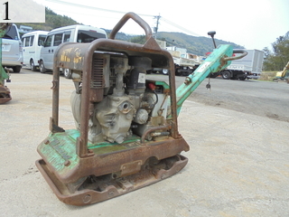 中古建設機械 中古 三笠産業 MIKASA ローラー 振動プレートコンバクタ・ランマ MVH-304DSBR