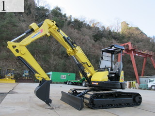 中古建設機械 中古 ヤンマーディーゼル YANMAR 油圧ショベル・バックホー ０．２－０．３立米 B6-5