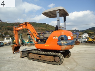 中古建設機械 中古 日立建機 HITACHI 油圧ショベル・バックホー ０．１立米以下 EX25-2