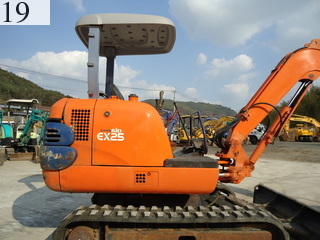 中古建設機械 中古 日立建機 HITACHI 油圧ショベル・バックホー ０．１立米以下 EX25-2