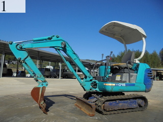 中古建設機械 中古 クボタ KUBOTA 油圧ショベル・バックホー ０．１立米以下 K-015