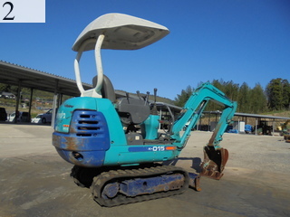 中古建設機械 中古 クボタ KUBOTA 油圧ショベル・バックホー ０．１立米以下 K-015