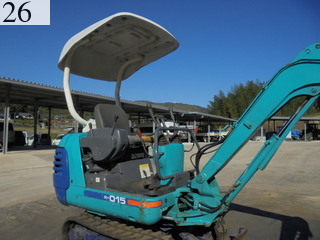 中古建設機械 中古 クボタ KUBOTA 油圧ショベル・バックホー ０．１立米以下 K-015