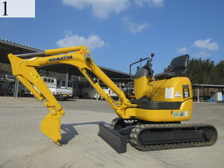 中古建設機械 中古 コマツ KOMATSU 油圧ショベル・バックホー ０．１立米以下 PC10MR-2