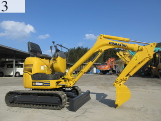 中古建設機械 中古 コマツ KOMATSU 油圧ショベル・バックホー ０．１立米以下 PC10MR-2