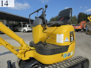 中古建設機械 中古 コマツ KOMATSU 油圧ショベル・バックホー ０．１立米以下 PC10MR-2