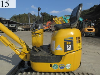 中古建設機械 中古 コマツ KOMATSU 油圧ショベル・バックホー ０．１立米以下 PC10MR-2