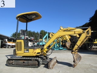 中古建設機械 中古 コマツ KOMATSU 油圧ショベル・バックホー ０．１立米以下 PC18MR-2