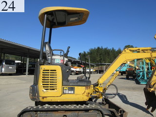 中古建設機械 中古 コマツ KOMATSU 油圧ショベル・バックホー ０．１立米以下 PC18MR-2