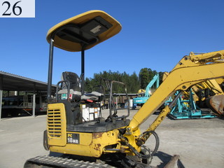 中古建設機械 中古 コマツ KOMATSU 油圧ショベル・バックホー ０．１立米以下 PC18MR-2