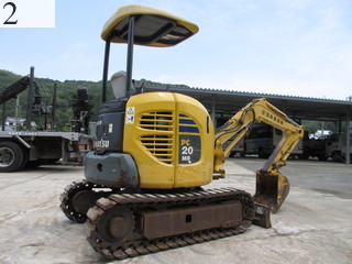 中古建設機械 中古 コマツ KOMATSU 油圧ショベル・バックホー ０．１立米以下 PC20MR-2
